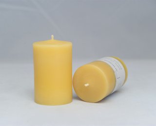 Beeswax Candle, Pillar - $15